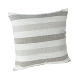 Liza Stripe Decorative Toss Pillow - Taupe